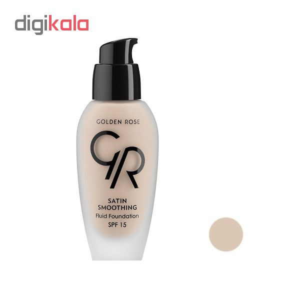 کرم پودر گلدن رز مدل satin شماره 27 حجم 34 میلی لیتر