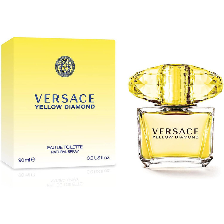 ادو تویلت زنانه ورساچه مدل Yellow Diamond حجم 90 میلی لیتر