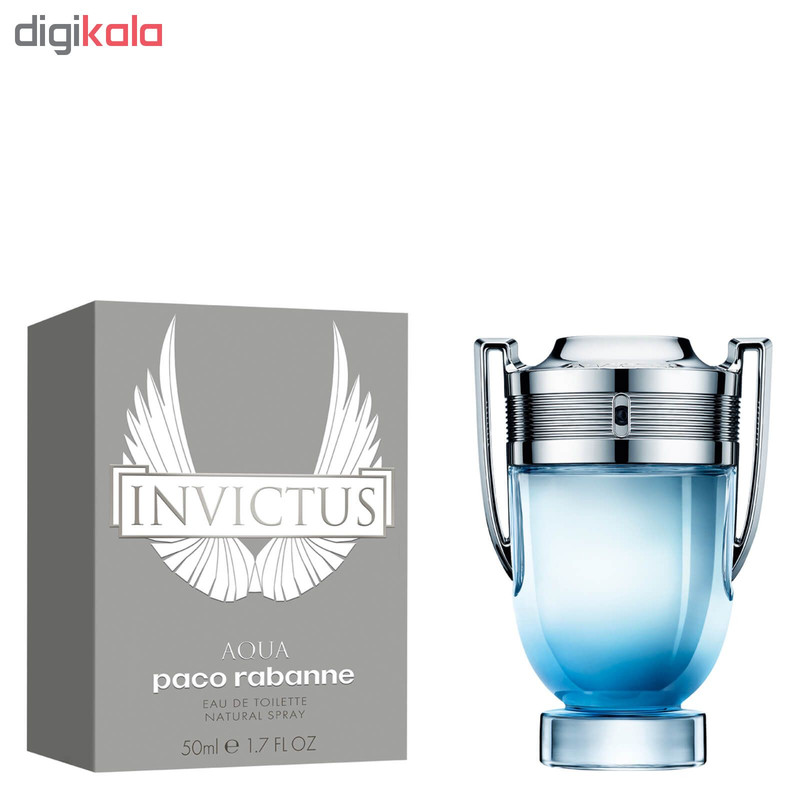 ادو تویلت مردانه پاکو رابان مدل Invictus Aqua حجم 50 میلی لیتر