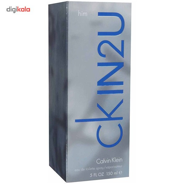 ادو تویلت مردانه کلوین کلاین مدل CK IN2U For Him حجم 150 میلی لیتر