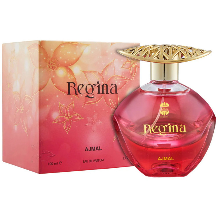 ادوپرفیوم زنانه اجمل مدل Regina با رایحه شیرین حجم 100 میلیلیتر