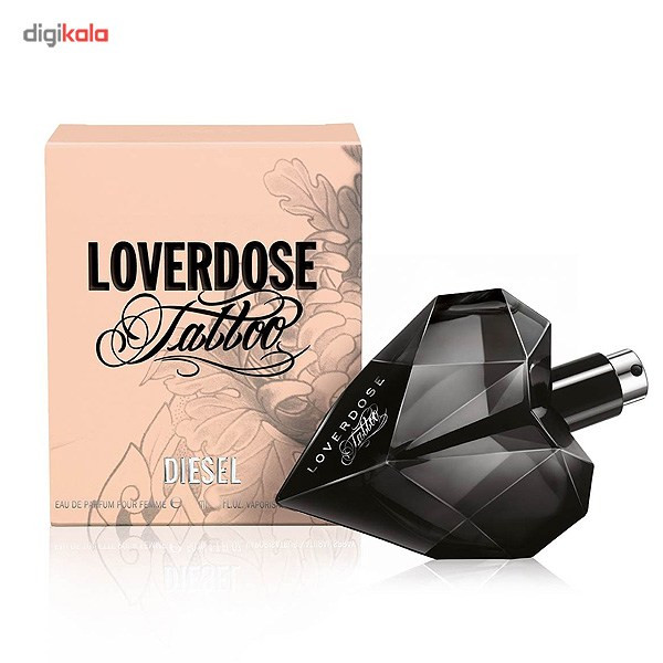 ادو پرفیوم زنانه دیزل مدل Loverdose Tattoo حجم 75 میلی لیتر