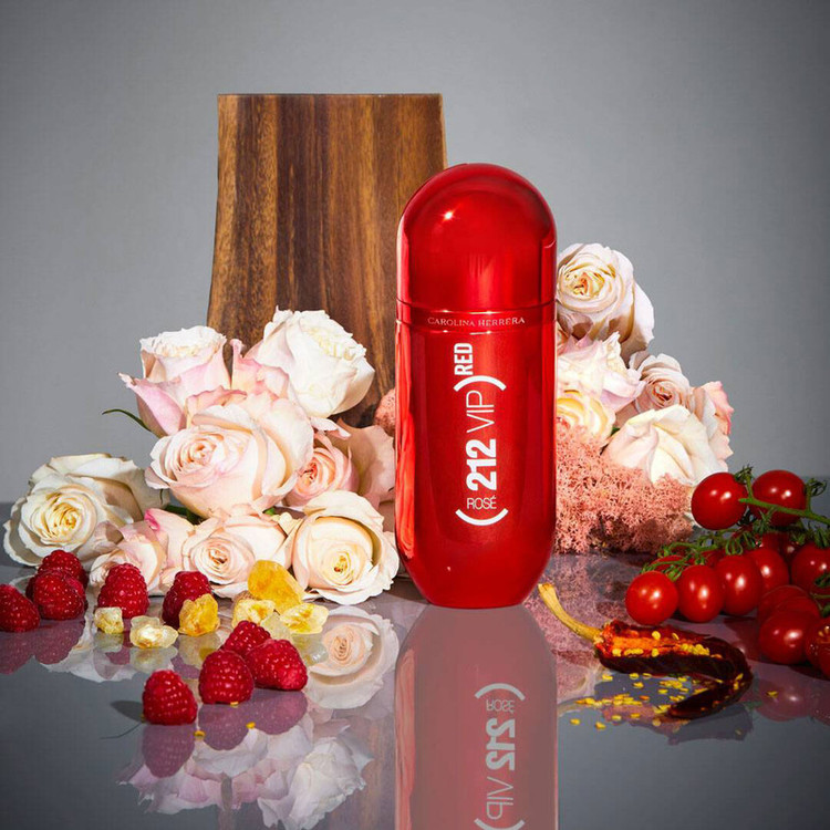 ادو پرفیوم زنانه کارولینا هررا مدل 212 Vip Rose Red Limited Edition حجم 80 میلی لیتر