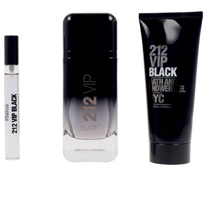 ست ادوپرفیوم مردانه کارولینا هررا مدل 212 VIP Black حجم 100 میلی لیتر