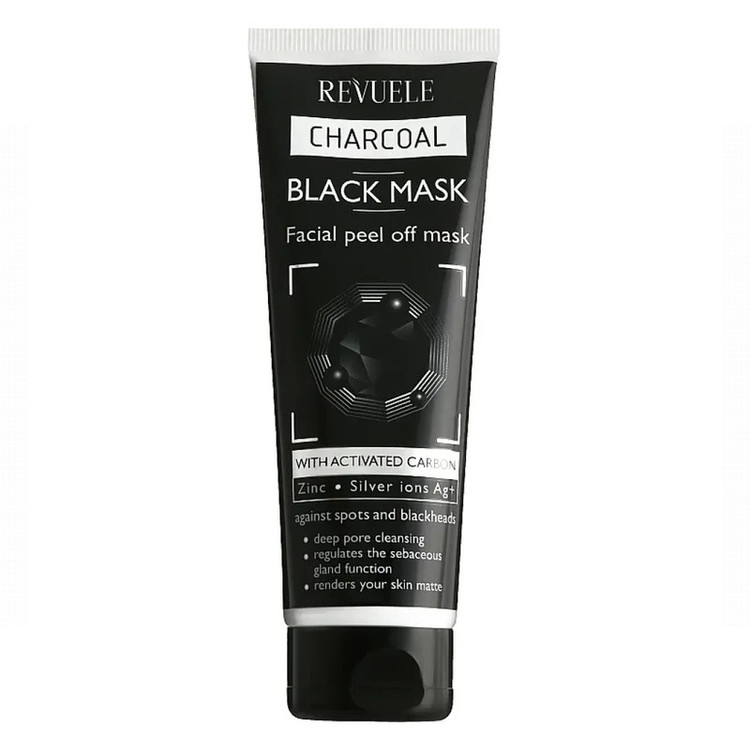 ماسک صورت رووئله مدل Black Off حجم 80 میلی لیتر