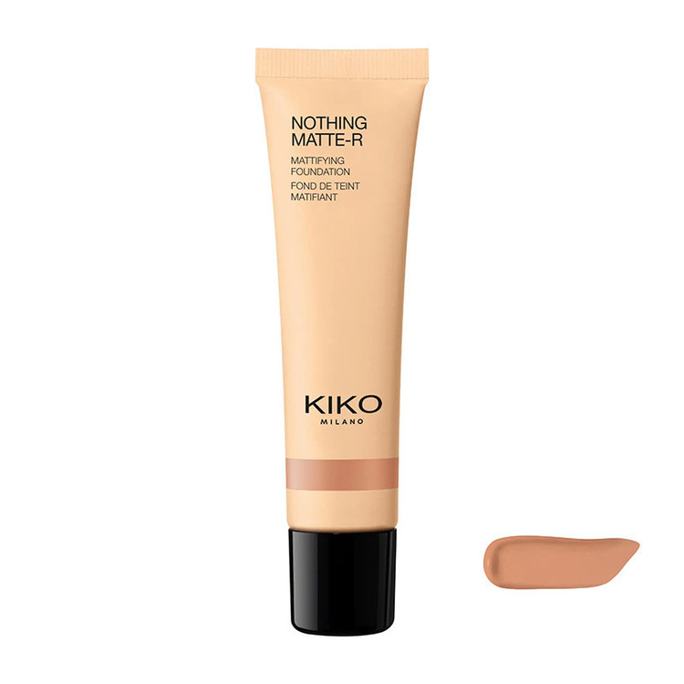 کرم پودر مایع SPF0 کیکو میلانو مدل Nothing Matter-N شماره 8.5 مناسب پوست مختلط و چرب حجم 27 میلیلیتر