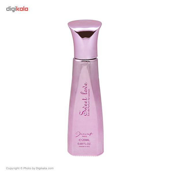 عطر جیبی زنانه ژک ساف مدل Sweet Love حجم 20 میلی لیتر