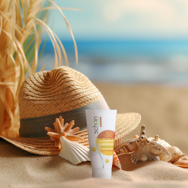 کرم ضد آفتاب رنگی شون، 50 SPF، مدل Herbal Origin، مناسب پوست خشک تا نرمال تنالیته رنگ متوسط و حجم 50 میلیلیتر، محافظت کننده در برابر اشعه UVA، UVB، IR، بافت سبک و فاقد چربی، بدون ایجاد سفیدی، آبرسان، ضد التهاب و قرمزی، نرم کننده، با ماندگاری 2 ساعته