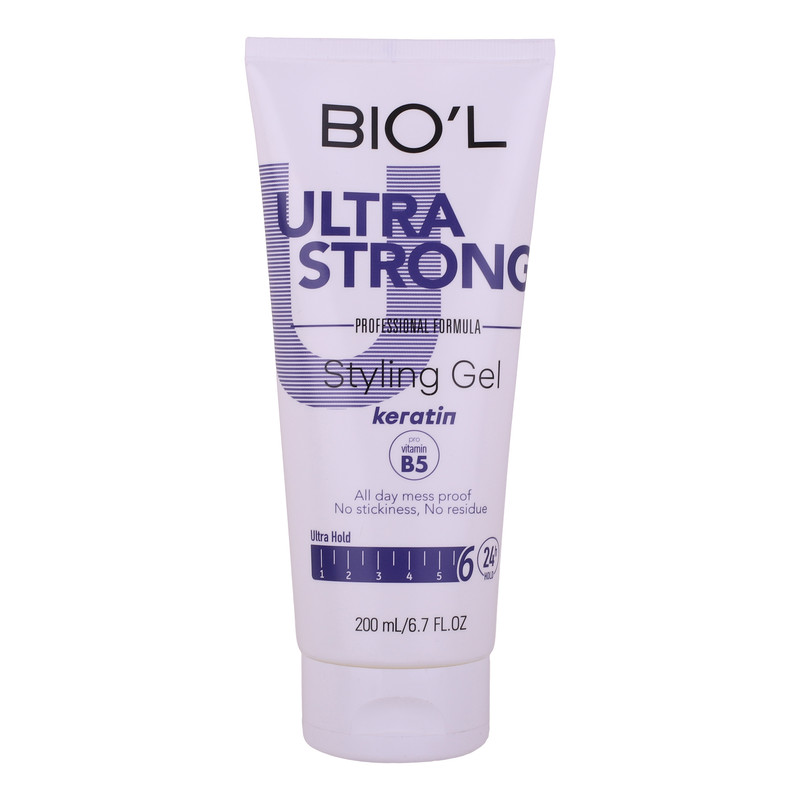 ژل حالت دهنده مو بیول مدل ULTRA STRONG حجم 200 میلی لیتر