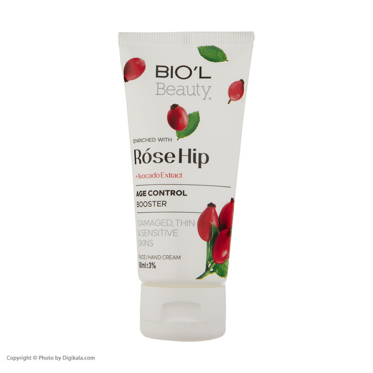 کرم دست و صورت بیول مدل Rose Hip حجم 60 میلیلیتر