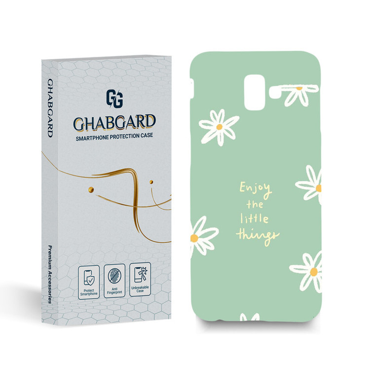 کاور قاب گارد مدل گل مناسب برای گوشی موبایل سامسونگ galaxy j6 plus