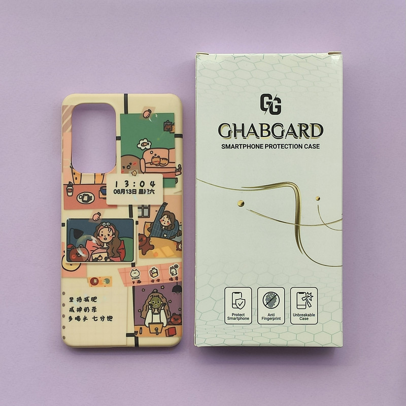 کاور قاب گارد مدل دخترانه مناسب برای گوشی موبایل سامسونگ Galaxy A53