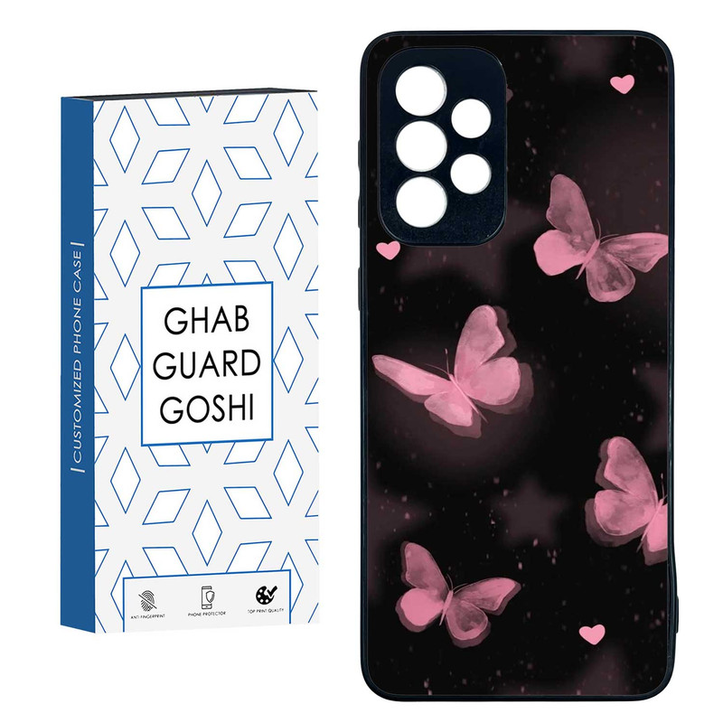 کاور قاب گارد گوشی طرح پروانه کد TPU-182 مناسب برای گوشی موبایل سامسونگ GALAXY A33