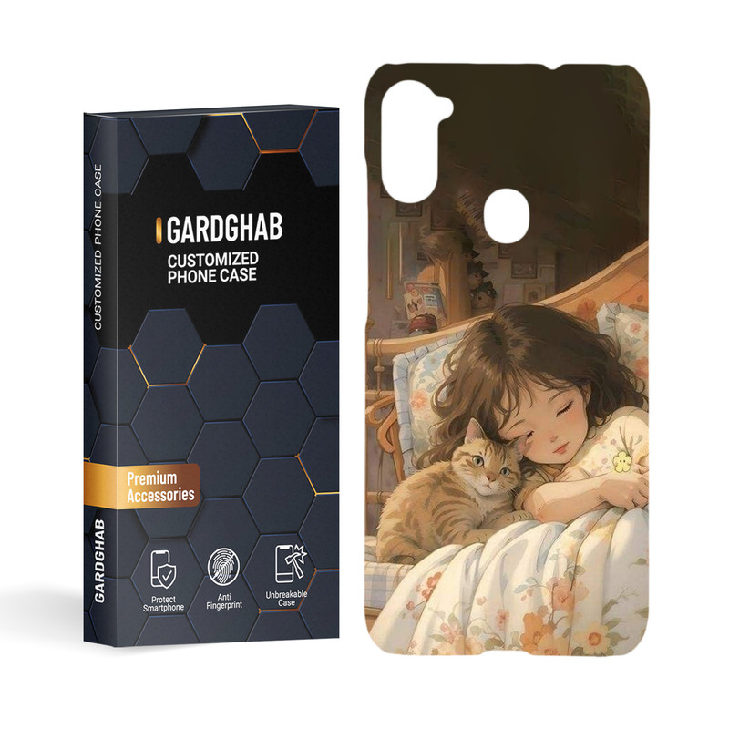 کاور گارد قاب مدل دخترانه مناسب برای گوشی موبایل سامسونگ Galaxy A11