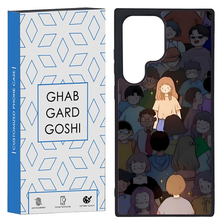 کاور قاب گارد گوشی طرح ست دخترانه کد TPU-061 مناسب برای گوشی موبایل سامسونگ Galaxy S23 Ultra