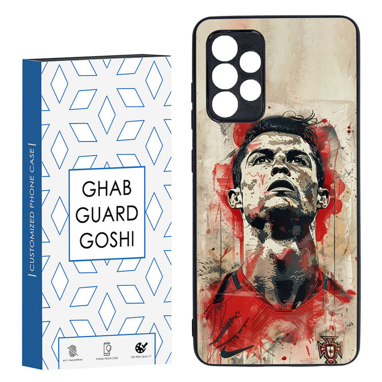 کاور قاب گارد گوشی طرح رونالدو کد TPU-166 مناسب برای گوشی موبایل سامسونگ Galaxy A52