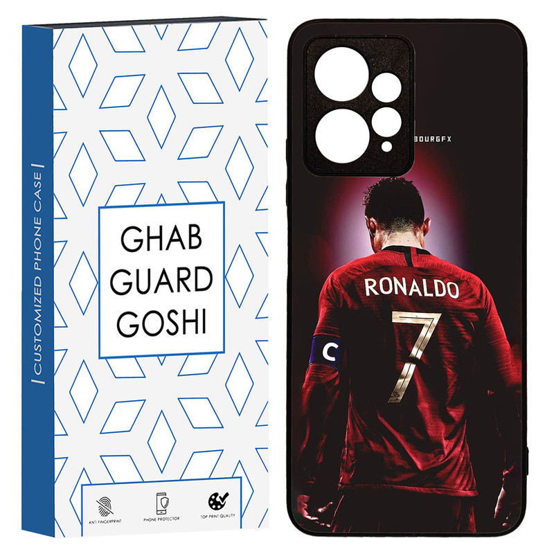 کاور قاب گارد گوشی طرح رونالدو کد TPU-086 مناسب برای گوشی موبایل شیائومی Redmi Note 12 4g