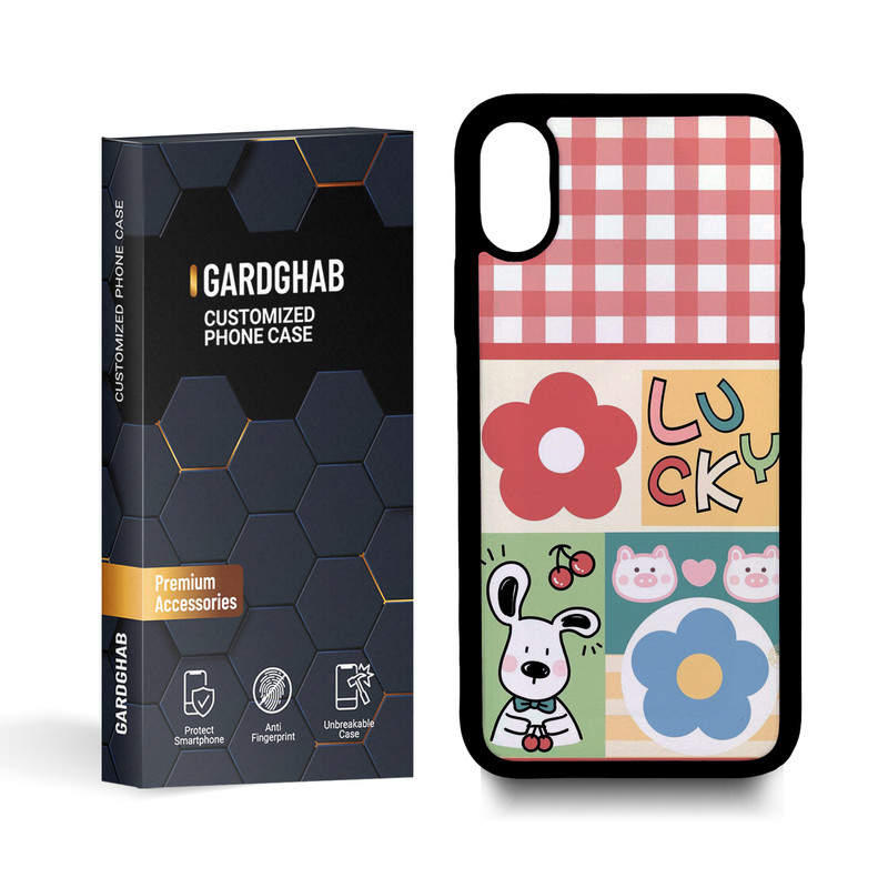 کاور گارد قاب مدل فانتزی مناسب برای گوشی موبایل اپل iphone x / xs