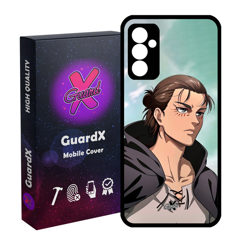 کاور گارد ایکس طرح Eren Yeager Anime مدل Glass10626 مناسب برای گوشی موبایل سامسونگ Galaxy S23 FE