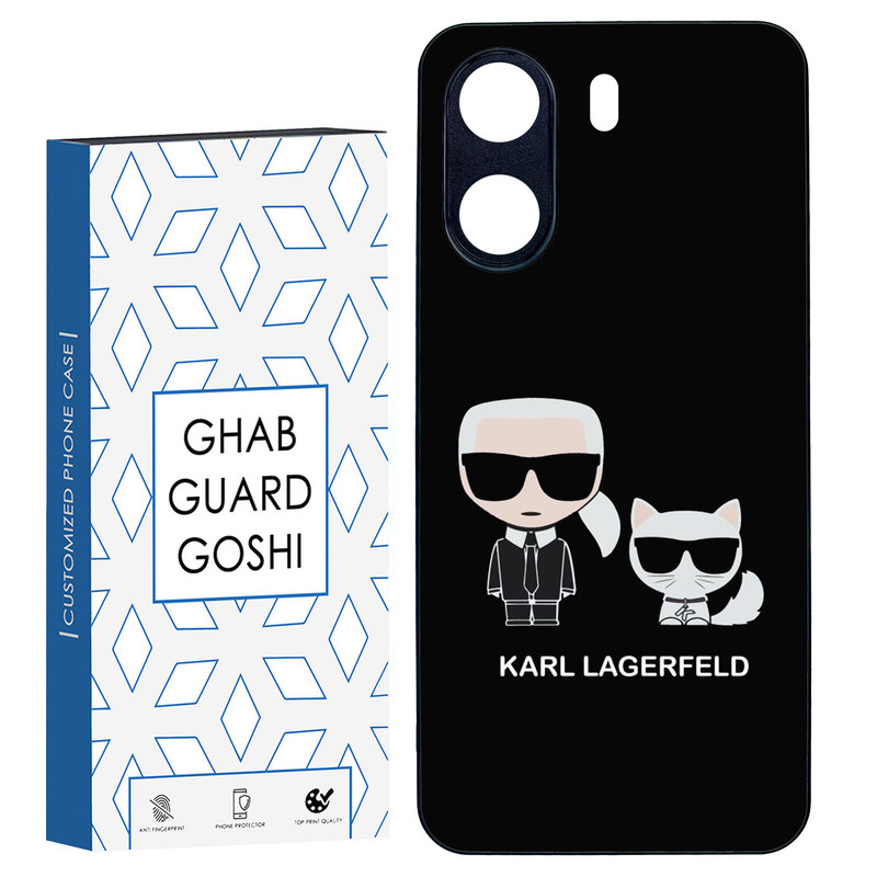 کاور قاب گارد گوشی طرح karl کد TPU-042 مناسب برای گوشی موبایل شیائومی REDMI 13C / POCO C65