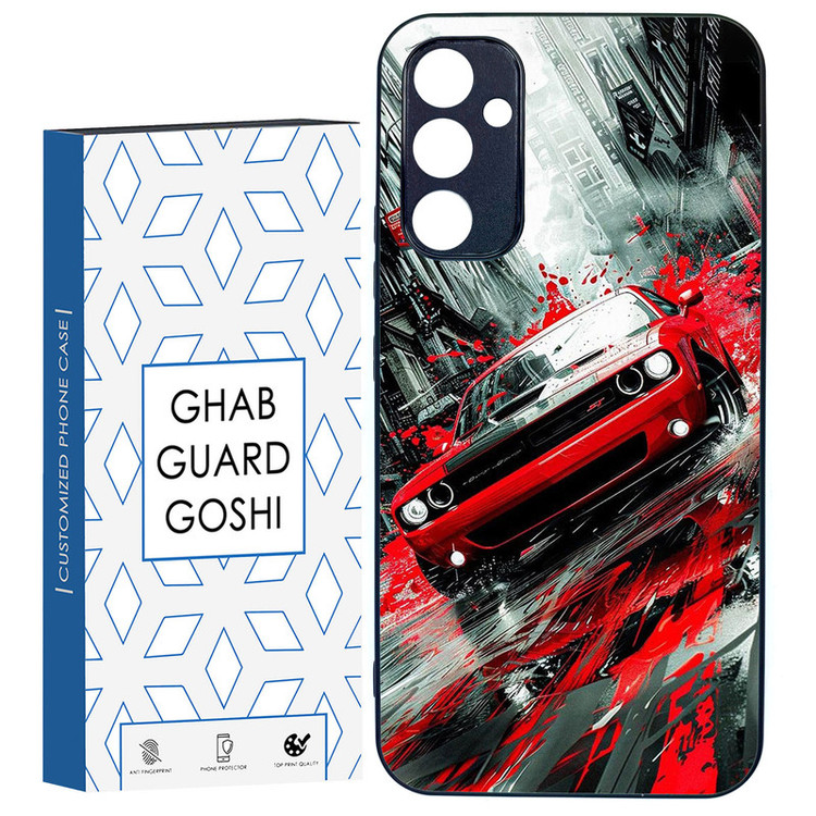 کاور قاب گارد گوشی طرح ماشین کد TPU-091 مناسب برای گوشی موبایل سامسونگ Galaxy A34