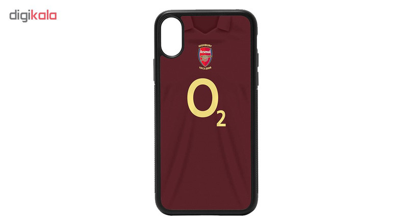 کاور طرح لباس آرسنال کد 11050622 مناسب برای گوشی موبایل اپل iphone xr