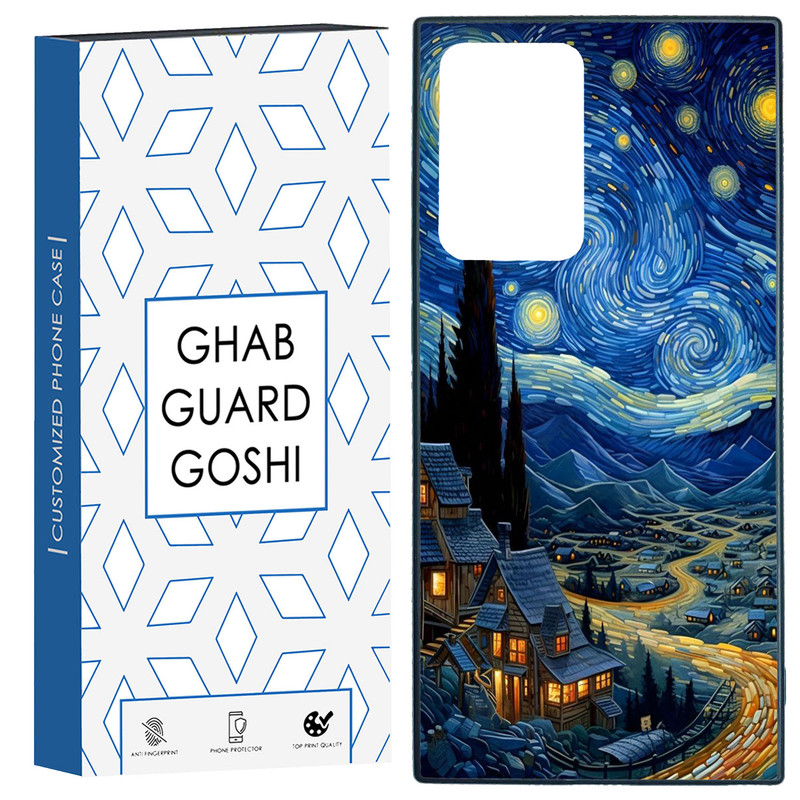 کاور قاب گارد گوشی طرح ونگوگ کد TPU-069 مناسب برای گوشی موبایل سامسونگ Galaxy Note 20 Ultra