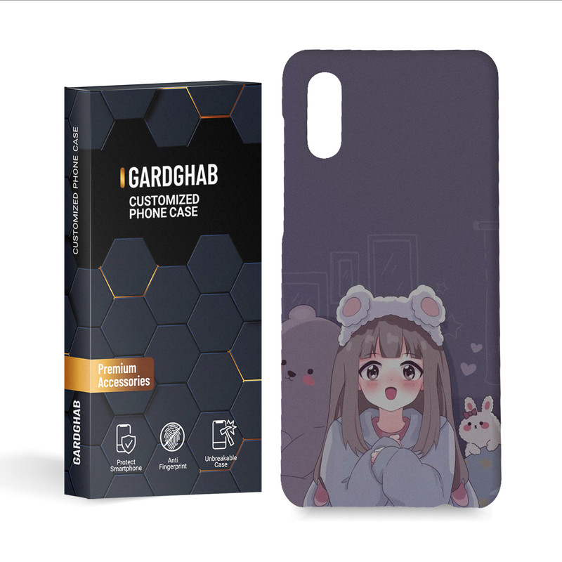 کاور گارد قاب مدل دخترانه مناسب برای گوشی موبایل سامسونگ galaxy a02