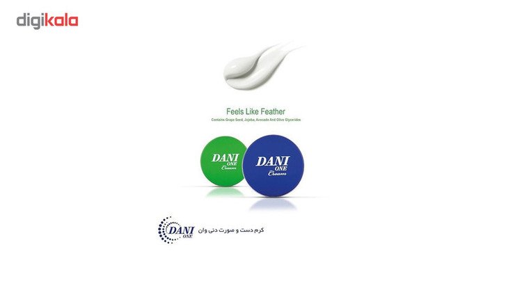کرم مرطوب کننده دنی وان مدل Blue حجم ۲۵۰ میلی لیتر مجموعه 3 عددی