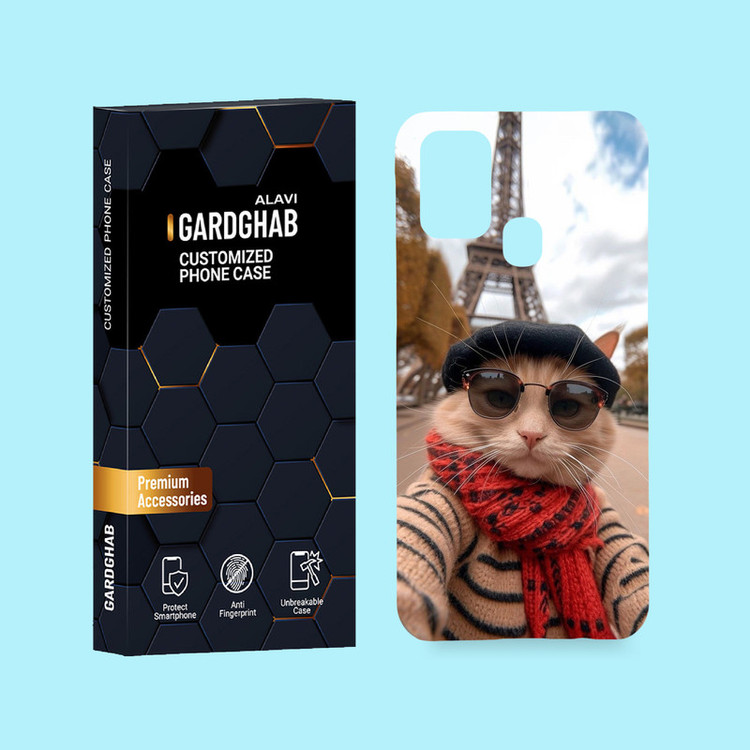 کاور گارد قاب علوی مدل هنری مناسب برای گوشی موبایل سامسونگ Galaxy M31