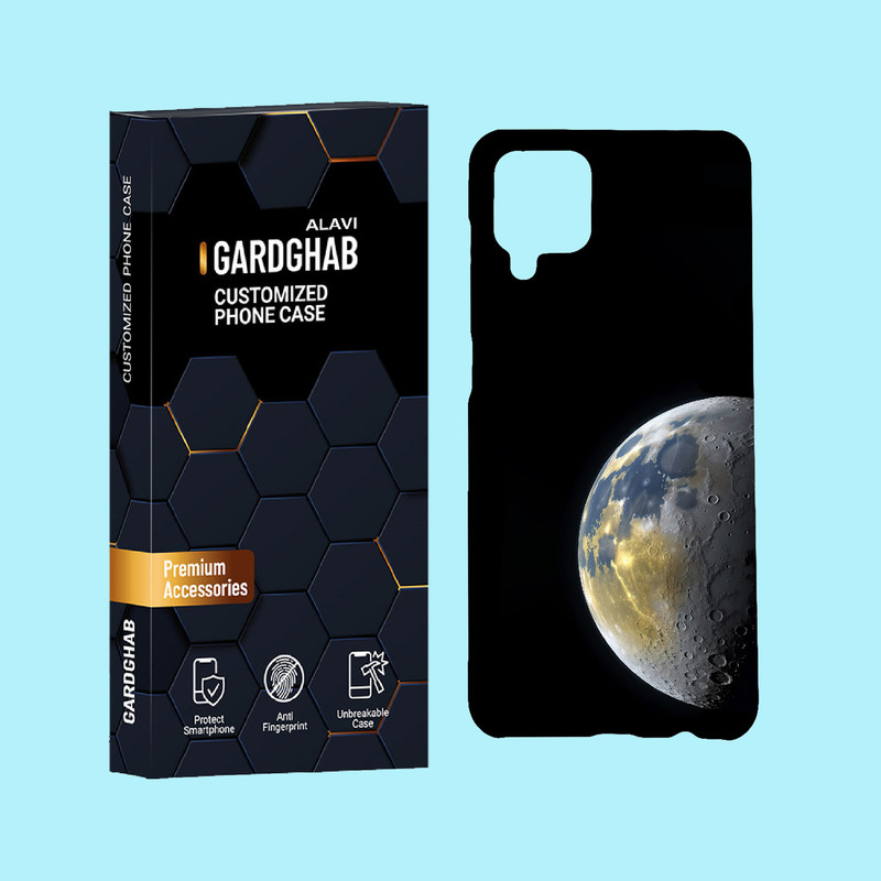کاور گارد قاب علوی مدل کهکشان مناسب برای گوشی موبایل سامسونگ Galaxy A12