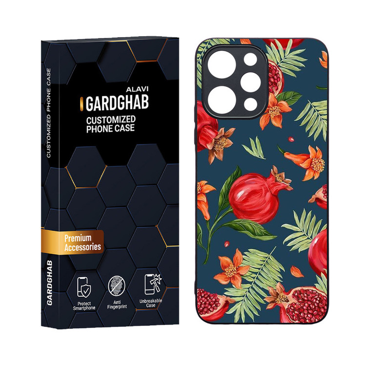 کاور گارد قاب علوی مدل دورژله ای هنری مناسب برای گوشی موبایل شیائومی Poco M6 pro 5G