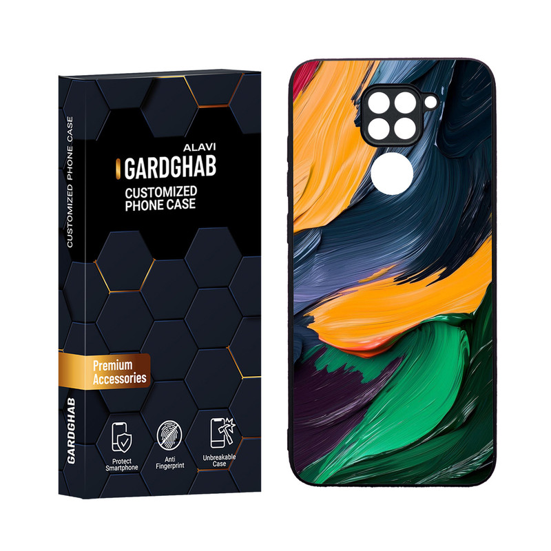 کاور گارد قاب مدل دورژله ای ساده مناسب برای گوشی موبایل شیائومی Redmi Note 9