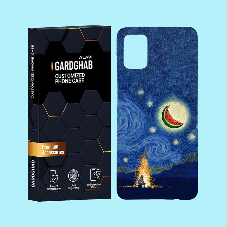 کاور گارد قاب علوی مدل هنری مناسب برای گوشی موبایل سامسونگ Galaxy A51 4G