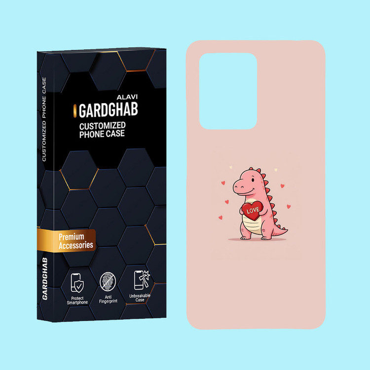کاور گارد قاب علوی مدل عاشقانه مناسب برای گوشی موبایل شیائومی Redmi Note 12 Pro Plus 5G
