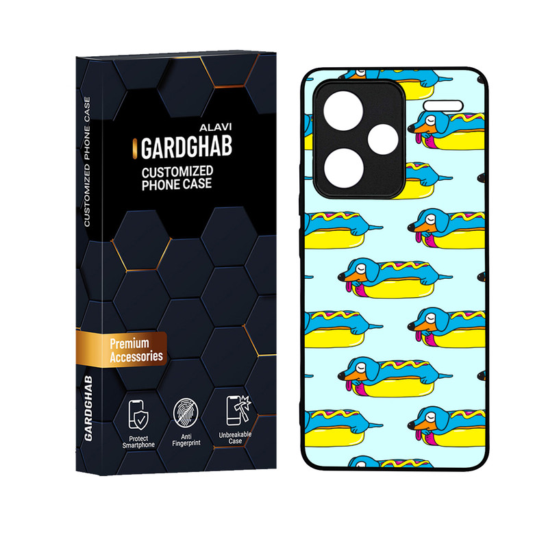 کاور گارد قاب علوی مدل دور ژله ای مناسب برای گوشی موبایل شیائومی Redmi Note 13 Pro Plus 5G
