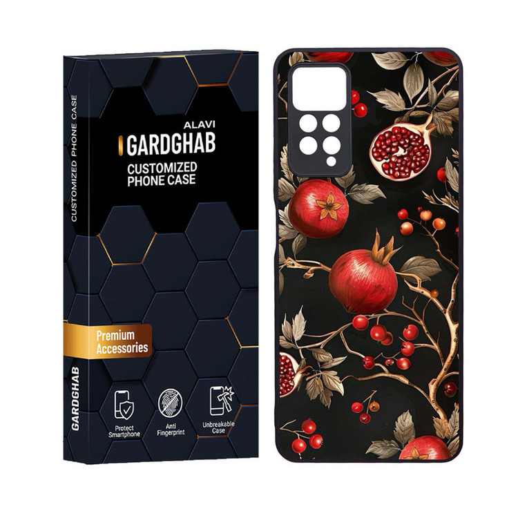 کاور گارد قاب علوی مدل دورژله ای هنری مناسب برای گوشی موبایل شیائومی Redmi Note 12 Pro 4G
