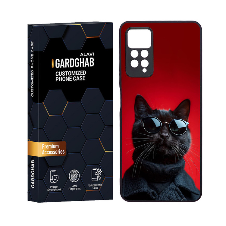 کاور گارد قاب علوی مدل دورژله ای کارتنی و انیمه مناسب برای گوشی موبایل شیائومی Redmi Note 12 Pro 4G