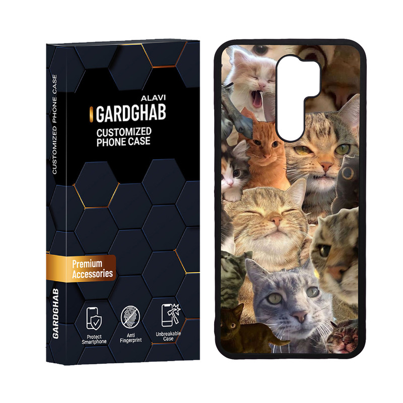 کاور گارد قاب علوی مدل دورژله ای حیوانات مناسب برای گوشی موبایل شیائومی Redmi 9 / Redmi 9 Prime