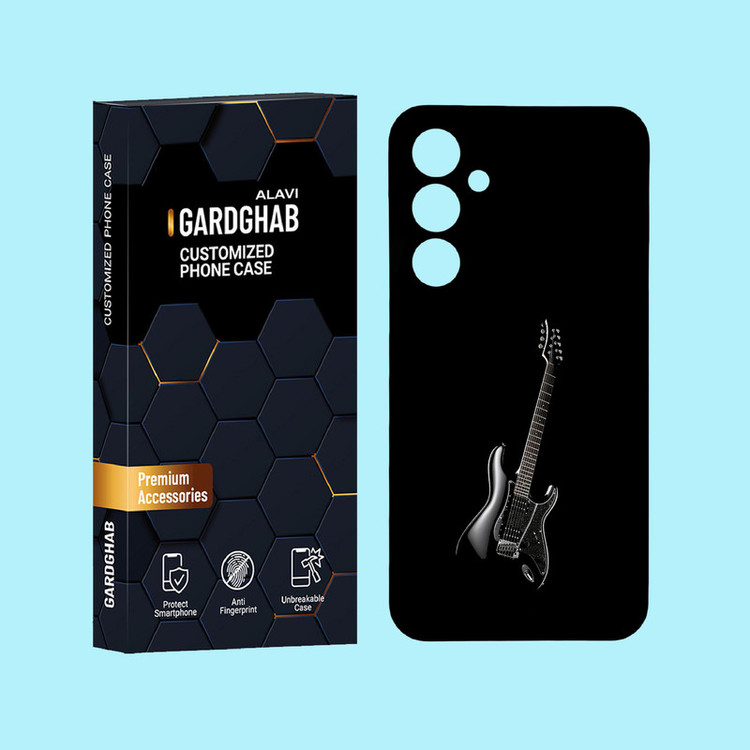 کاور گارد قاب علوی مدل ساز و موزیک مناسب برای گوشی موبایل سامسونگ Galaxy A55