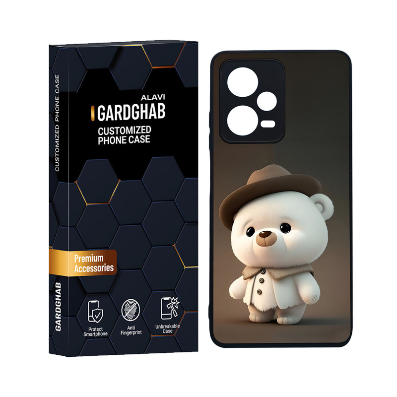 کاور گارد قاب علوی مدل دورژله ای کارتنی و انیمه مناسب برای گوشی موبایل شیائومی Redmi Note 12 Pro 5G