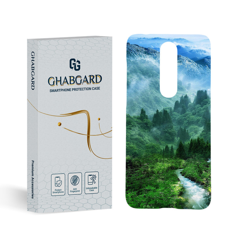 کاور قاب گارد مدل طبیعت مناسب برای گوشی موبایل نوکیا 5.1 Plus