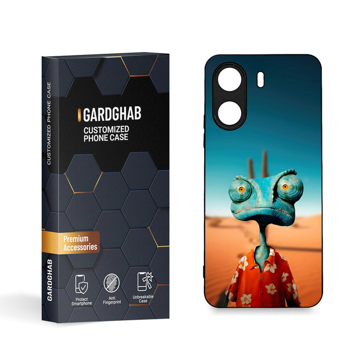 کاور گارد قاب مدل دورژله ای پسرانه مناسب برای گوشی موبایل شیائومی Poco C65 / Redmi 13c