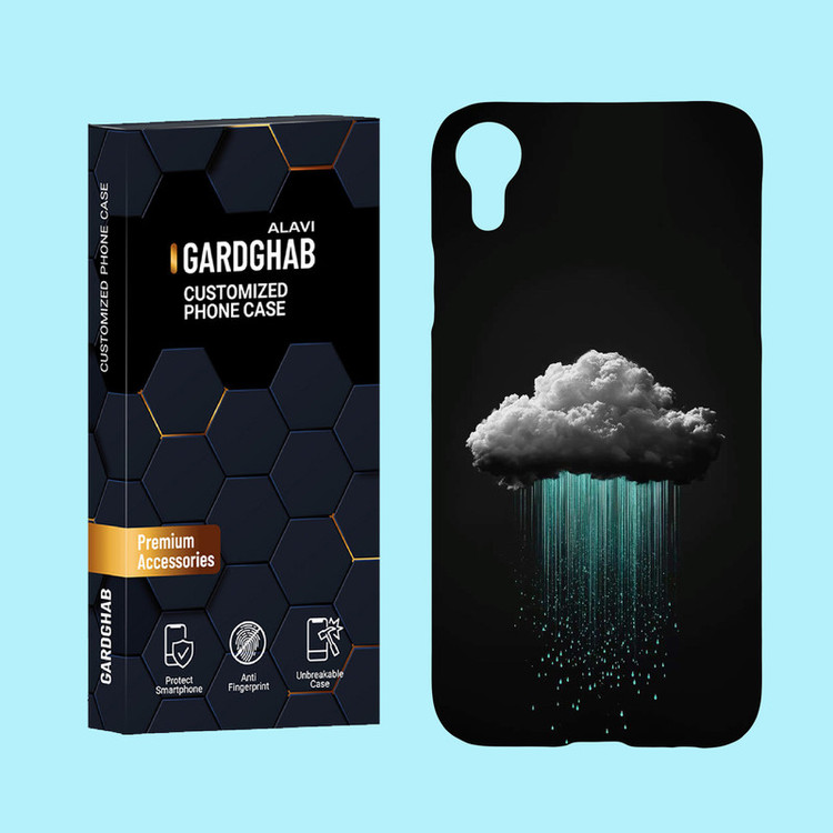 کاور گارد قاب علوی مدل هنری مناسب برای گوشی موبایل اپل iPhone XR