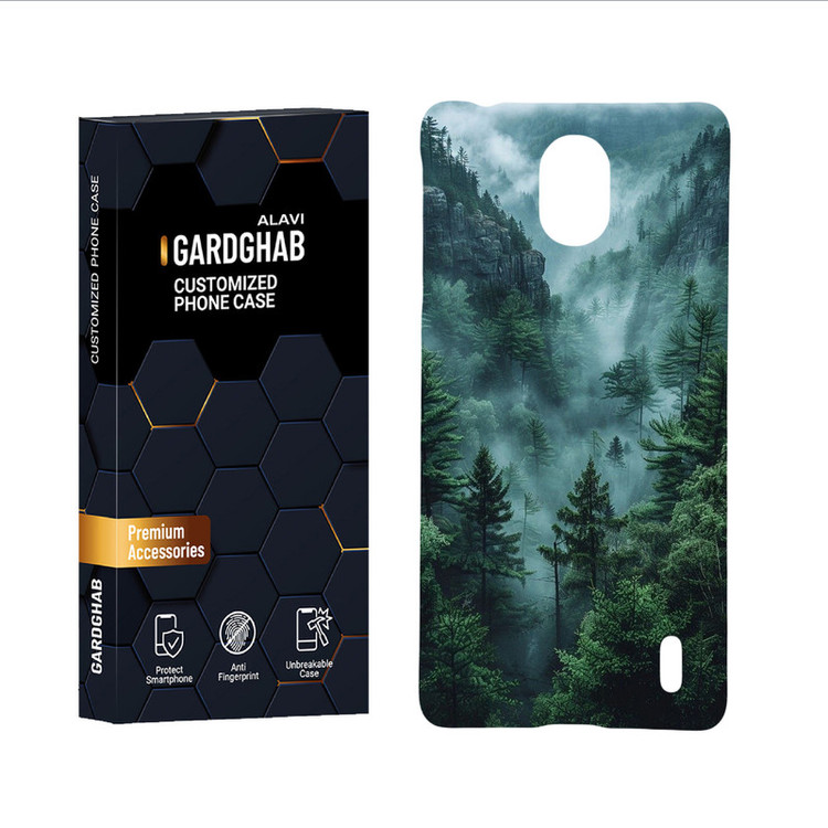 کاور گارد قاب علوی مدل منظره و طبیعت مناسب برای گوشی موبایل نوکیا 1Plus