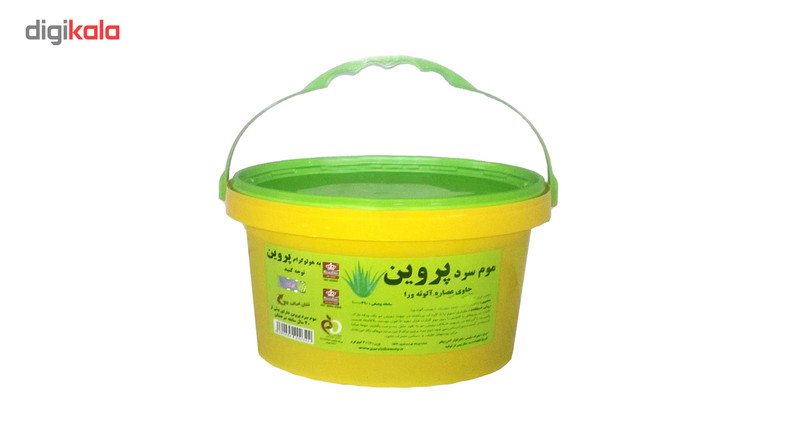 موم سرد پروین مدل Aloe حجم 4000 گرم