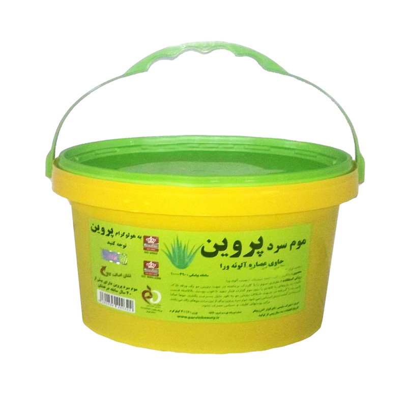 موم سرد پروین مدل Aloe حجم 4000 گرم