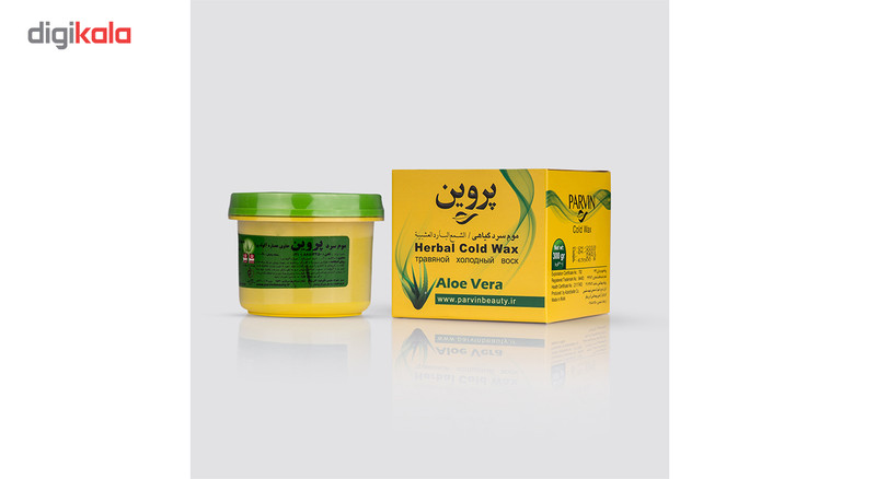 موم سرد پروین مدل Aloevera حجم 300 گرم مجموعه 4 عددی