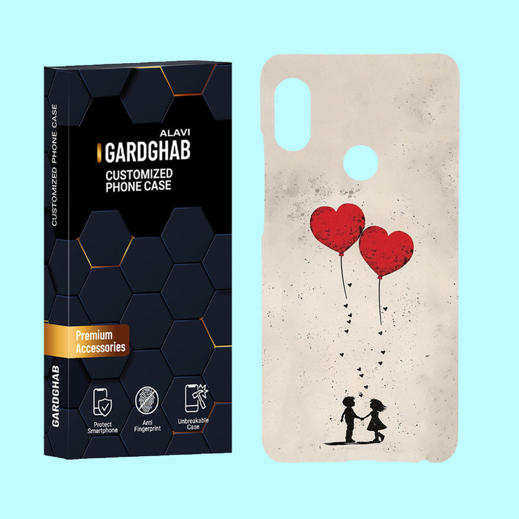 کاور گارد قاب علوی مدل عاشقانه مناسب برای گوشی موبایل شیائومی Redmi Note 5 / Redmi Note 5 Pro