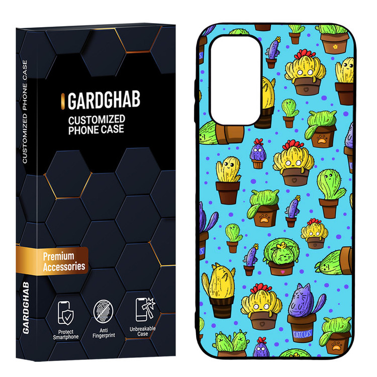 کاور گارد قاب مدل پشت گلس فانتزی مناسب برای گوشی موبایل سامسونگ Galaxy A14